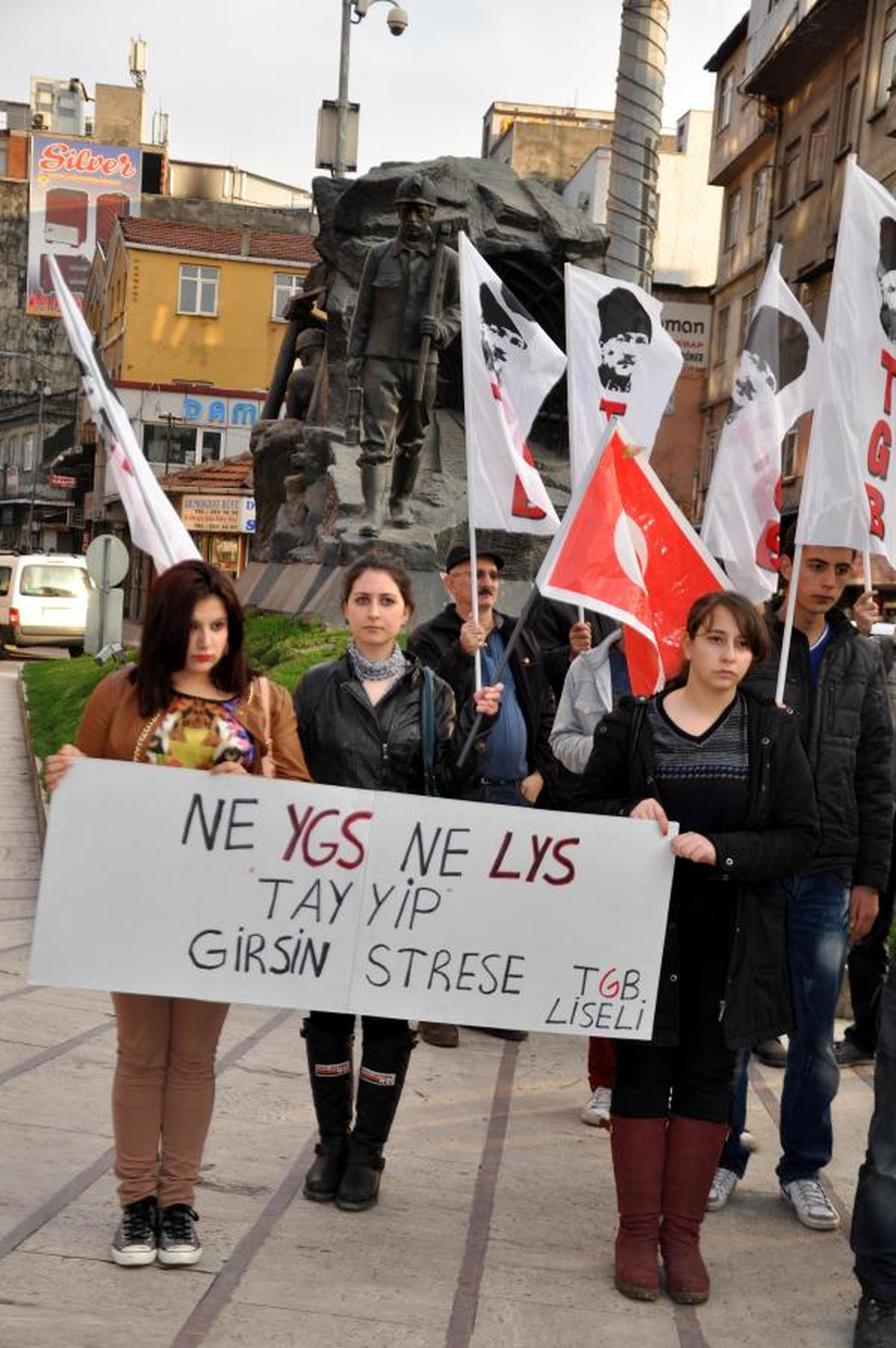 Zonguldak\'ta YGS Protestosu