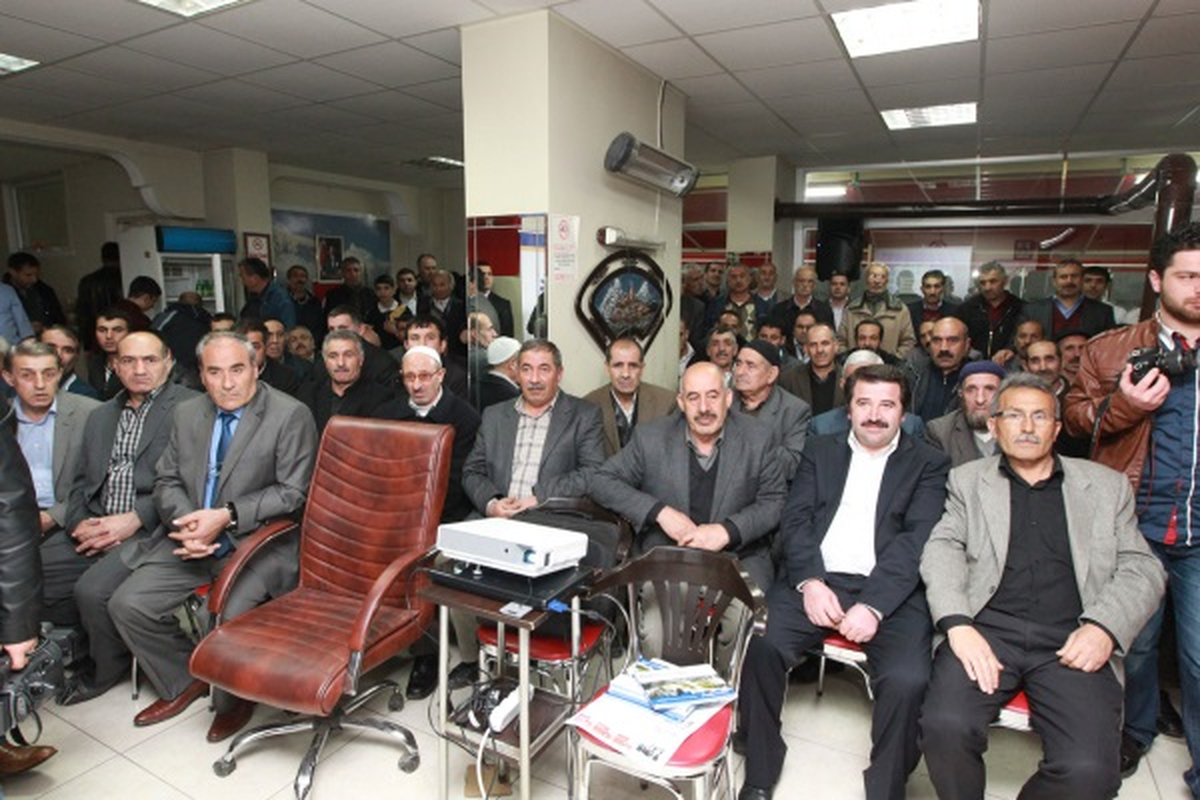 Ağrılılar Başkan Köşker\'i Ağırladı