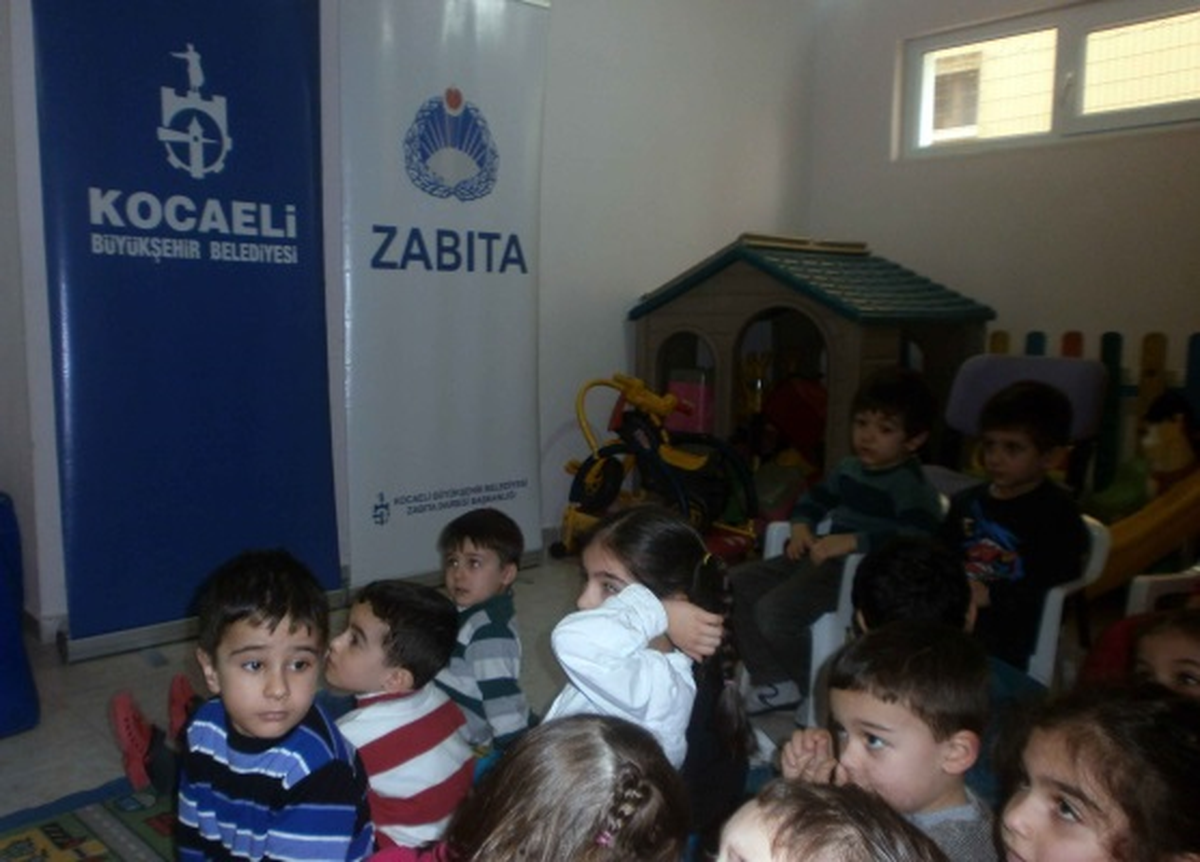 Anaokulu Öğrencilerine Trafik Eğitimi