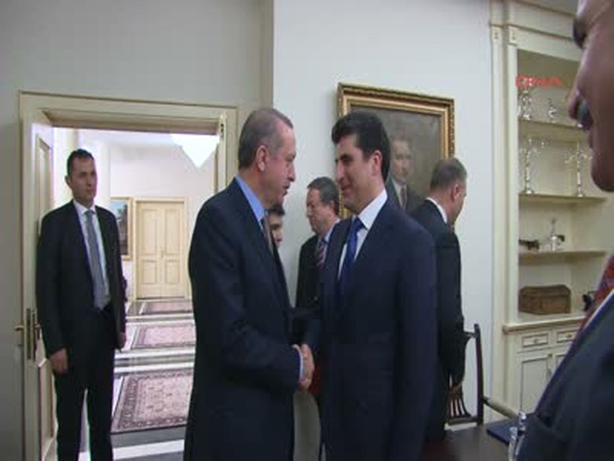 Başbakan Erdoğan, Neçirvan Barzani\'yi Kabul Etti