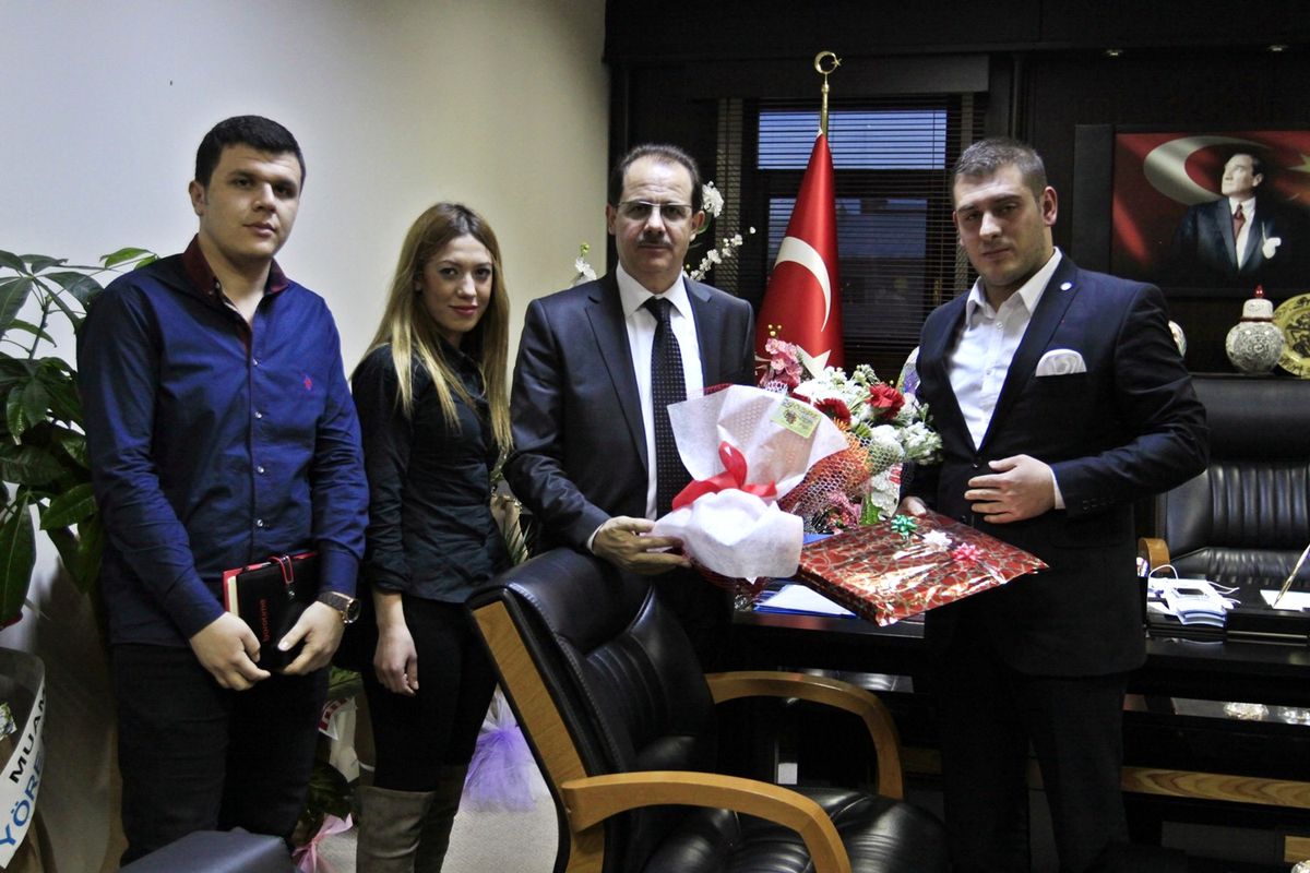 Bayburt Öğrenci Konseyi'nden Rektör Coşkun'za Ziyaret