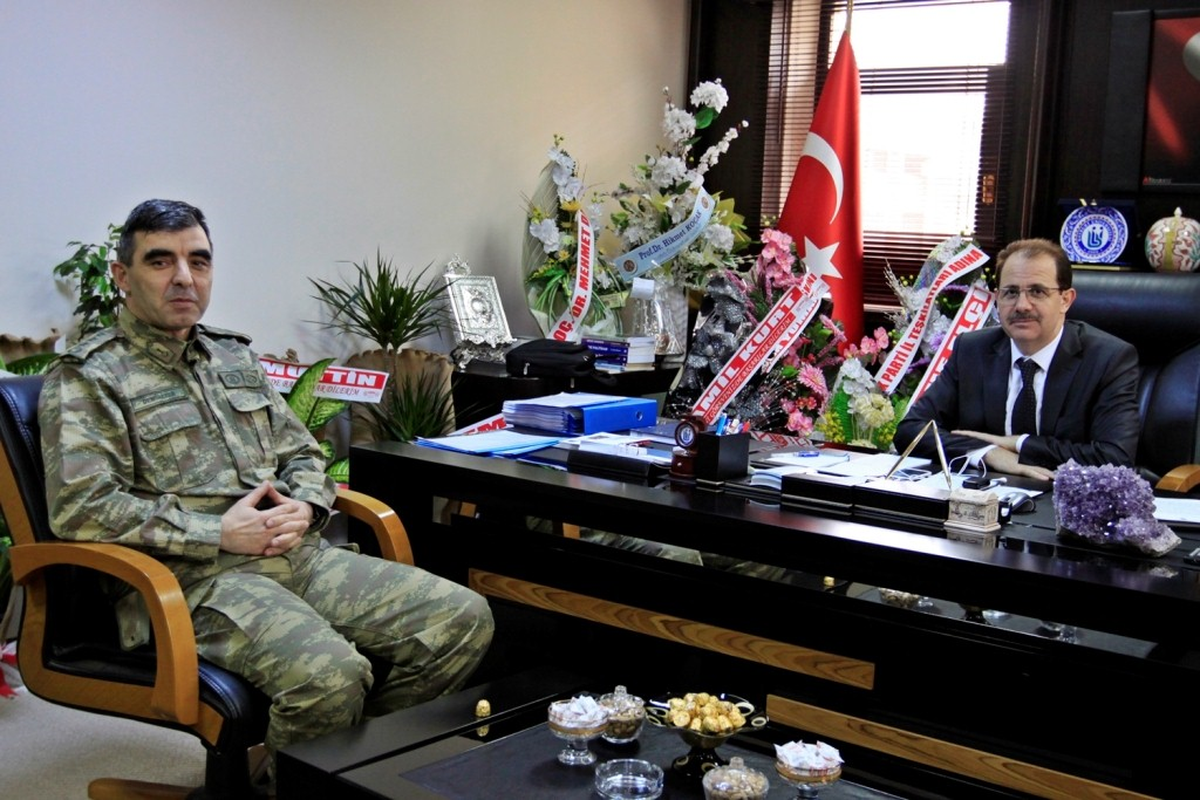 Bayburt Üniversitesi Rektörü Coşkun\'a Tebrik Ziyaretleri Devam Ediyor
