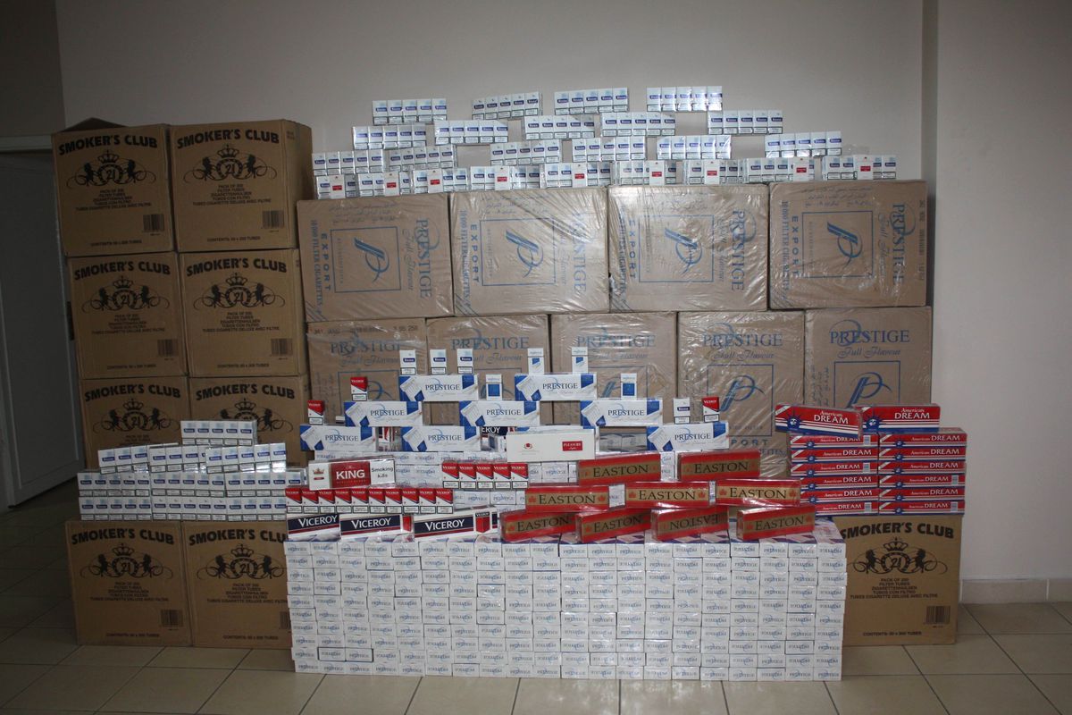 Bingöl\'de 835 Bin Paket Kaçak Sigara İmha Edildi