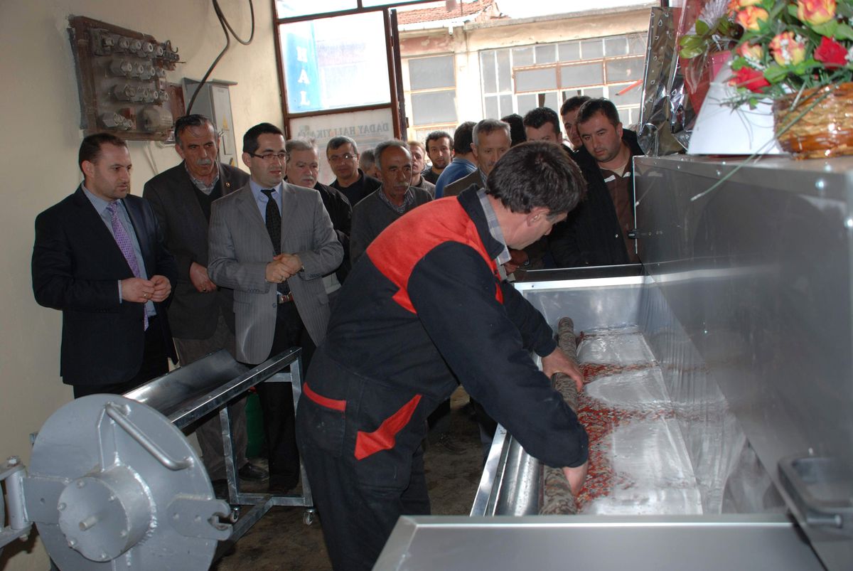 Daday\'da Halı Yıkama Fabrikası Açıldı