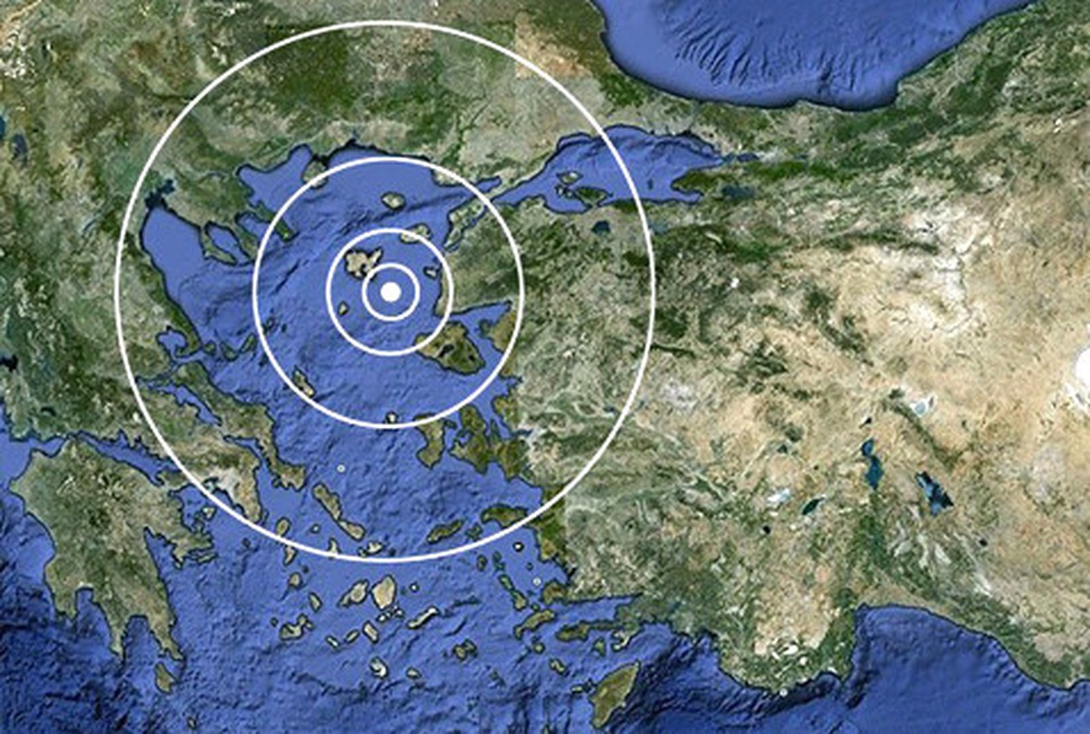 Ege Denizi\'nde 4,5 Büyüklüğünde Deprem