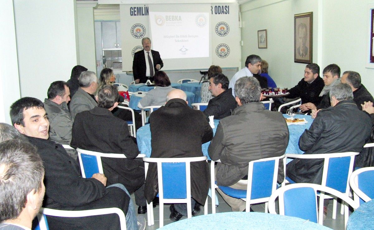 Gemlik Esnafına Eğitim