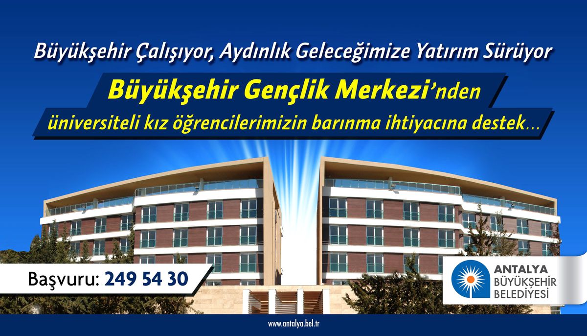 Gençlik Sosyal Tesisi\'ne Başvurular Başladı