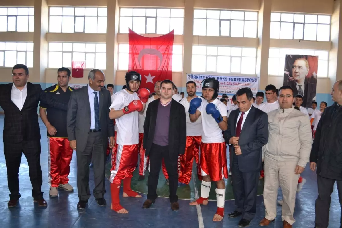 Hilvan'da Kick Boks 'Dan' Sınavı Yapıldı