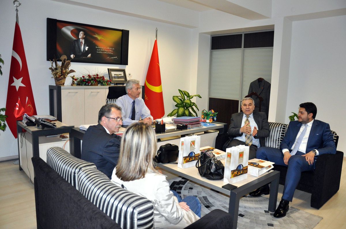 Kas-Der Genel Başkanı Çilingiroğlu\'ndan Belediyeye Ziyaret