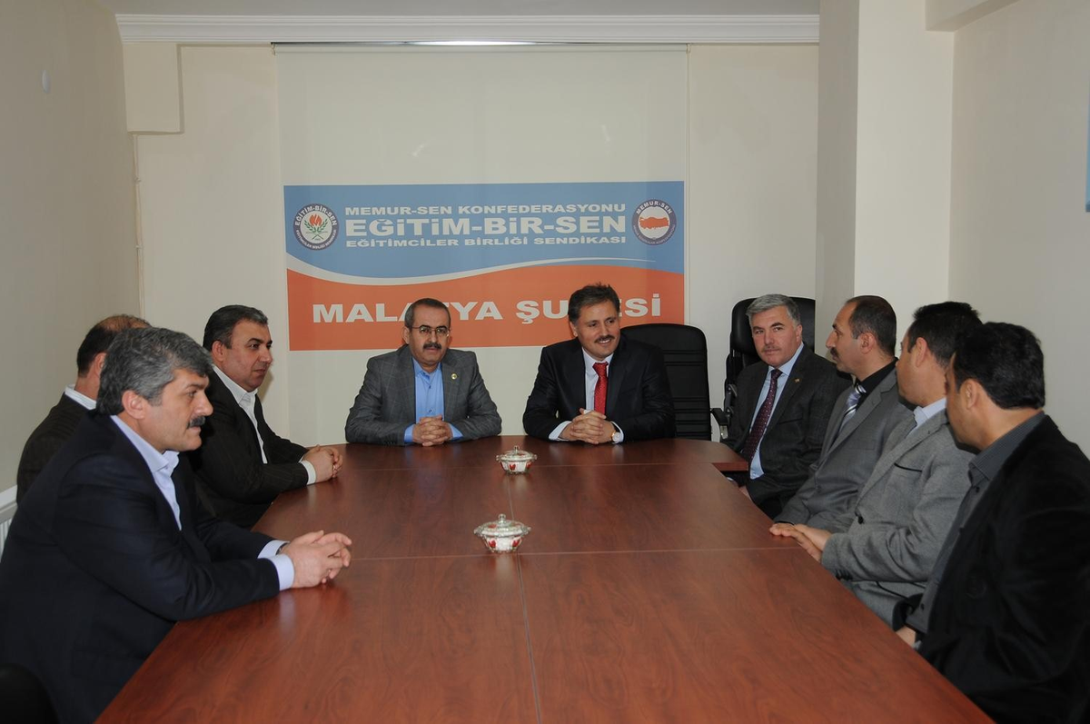 Malatya Belediye Başkanı Memur Sen\'i Ziyaret Etti