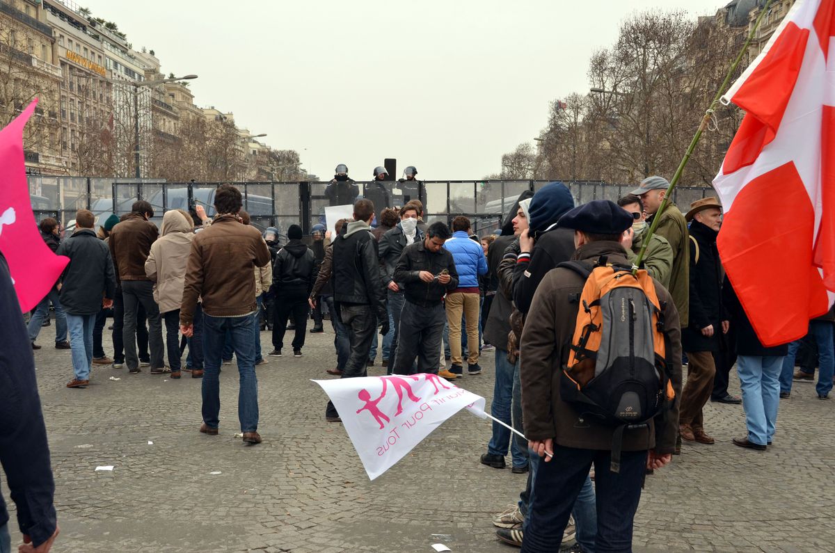 Eşcinsel Evlilik Karşıtlarından Protesto