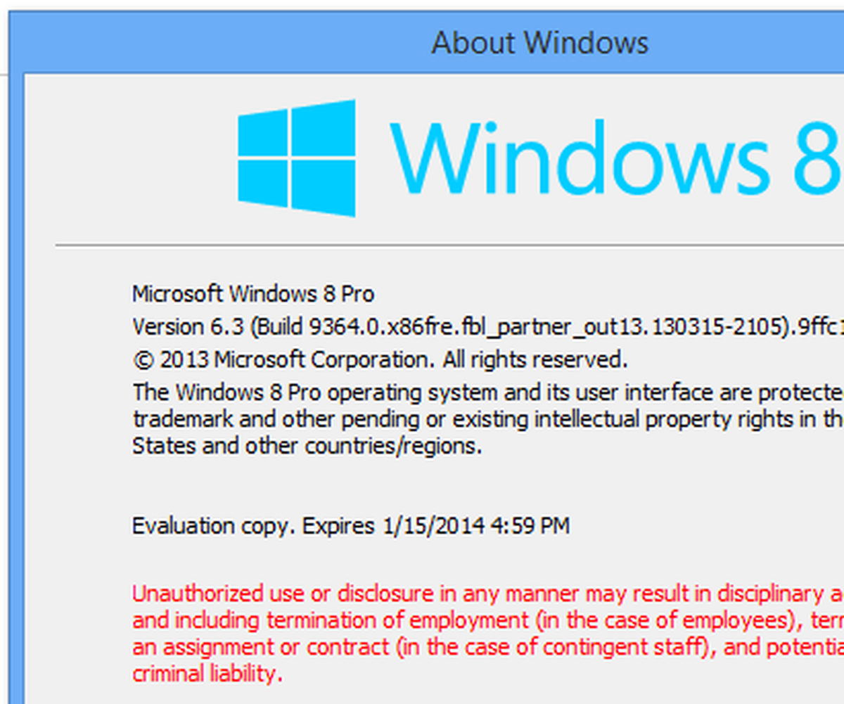 Sıradaki Windows fena sızdı!