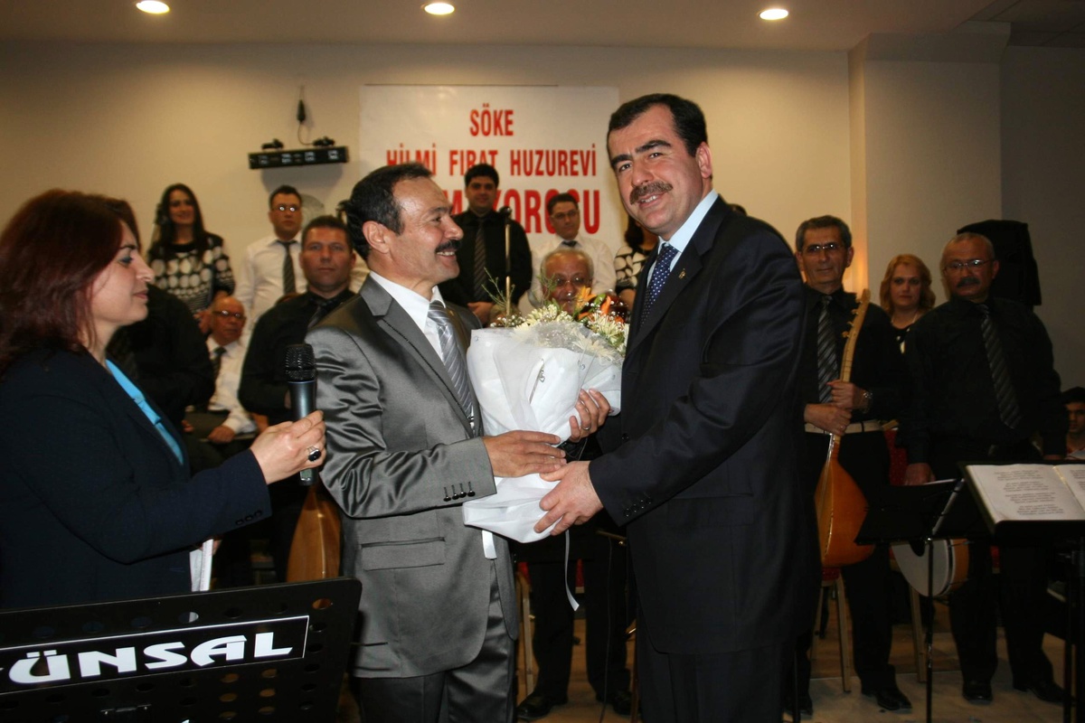 Söke Hilmi Fırat Huzurevi Korusu Coşturdu