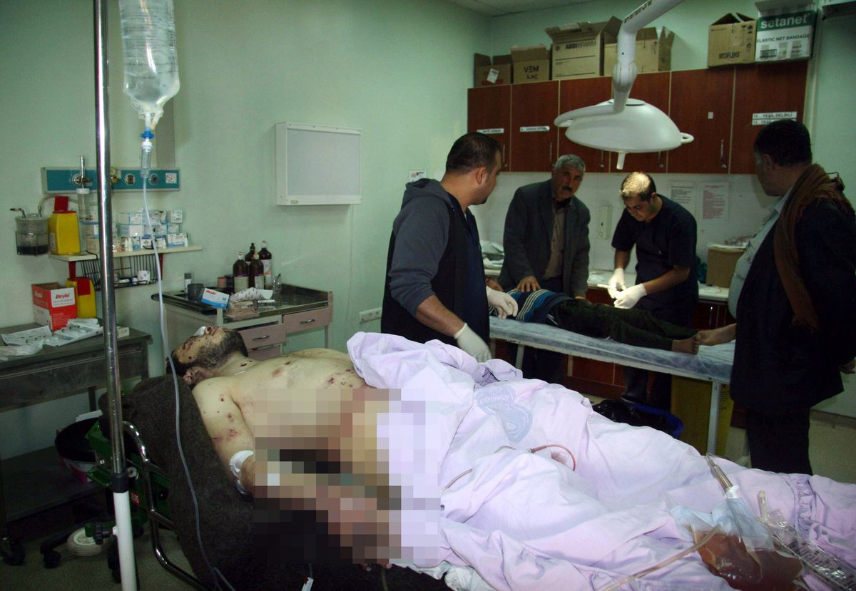 Suriye\'den Kilis\'e Getirilen 14 Yaralıdan 2\'si Hayatını Kaybetti