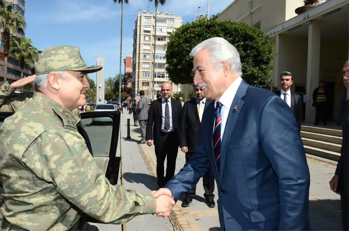 Tümgeneral Bostancı Aldırmaz'ı Ziyaret Etti