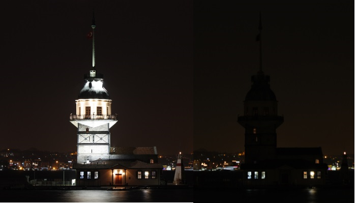 Yedi Kıtada Işıklar Dünya Saati İçin Kapatıldı