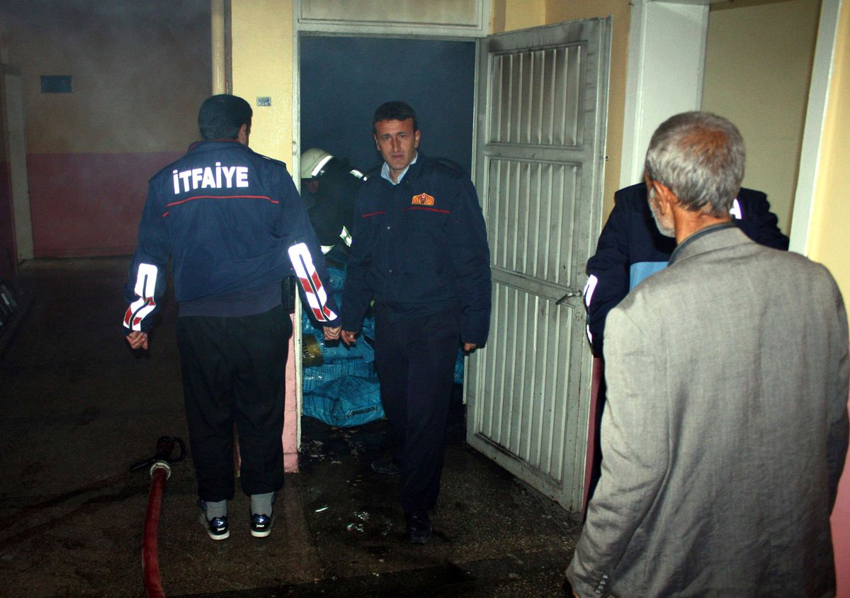 Adıyaman Çatom\'da Yangın
