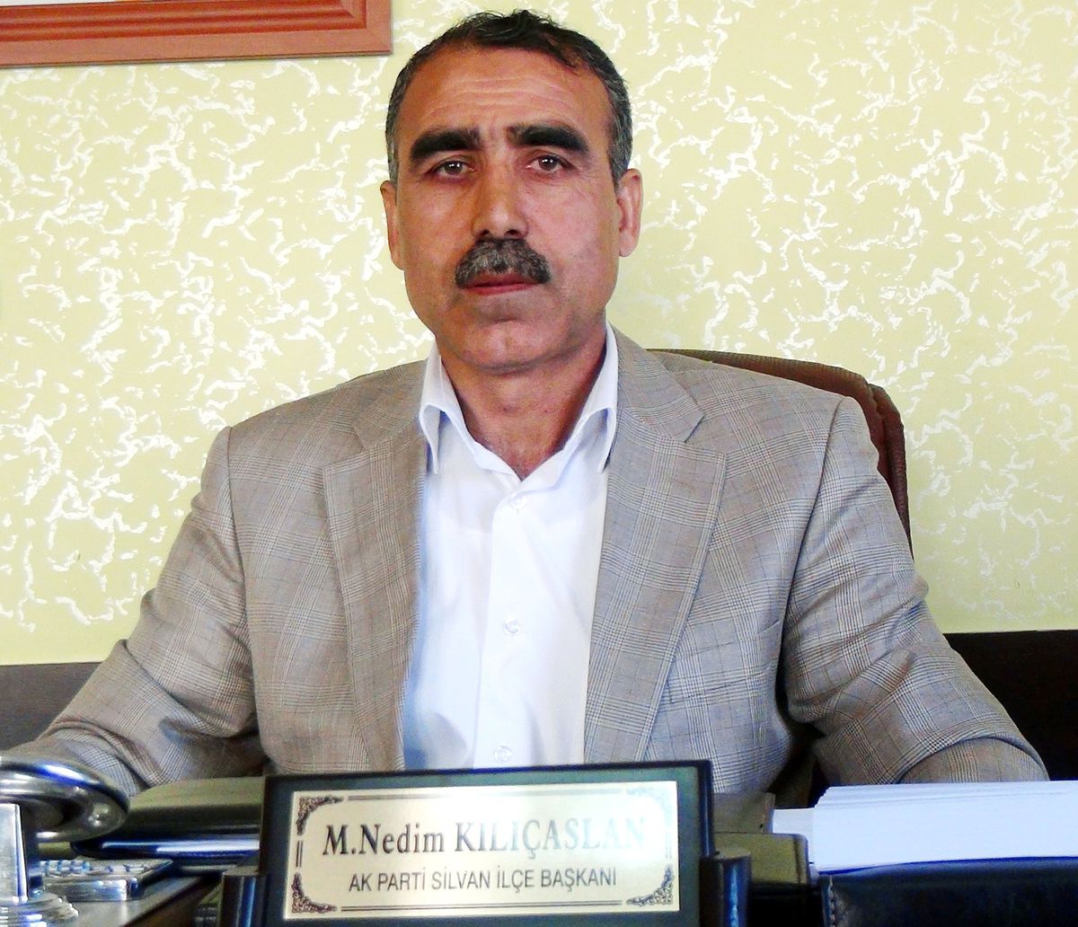 AK Parti Silvan İlçe Başkanı Kılıçaslan'dan Barış Sürecine Destek