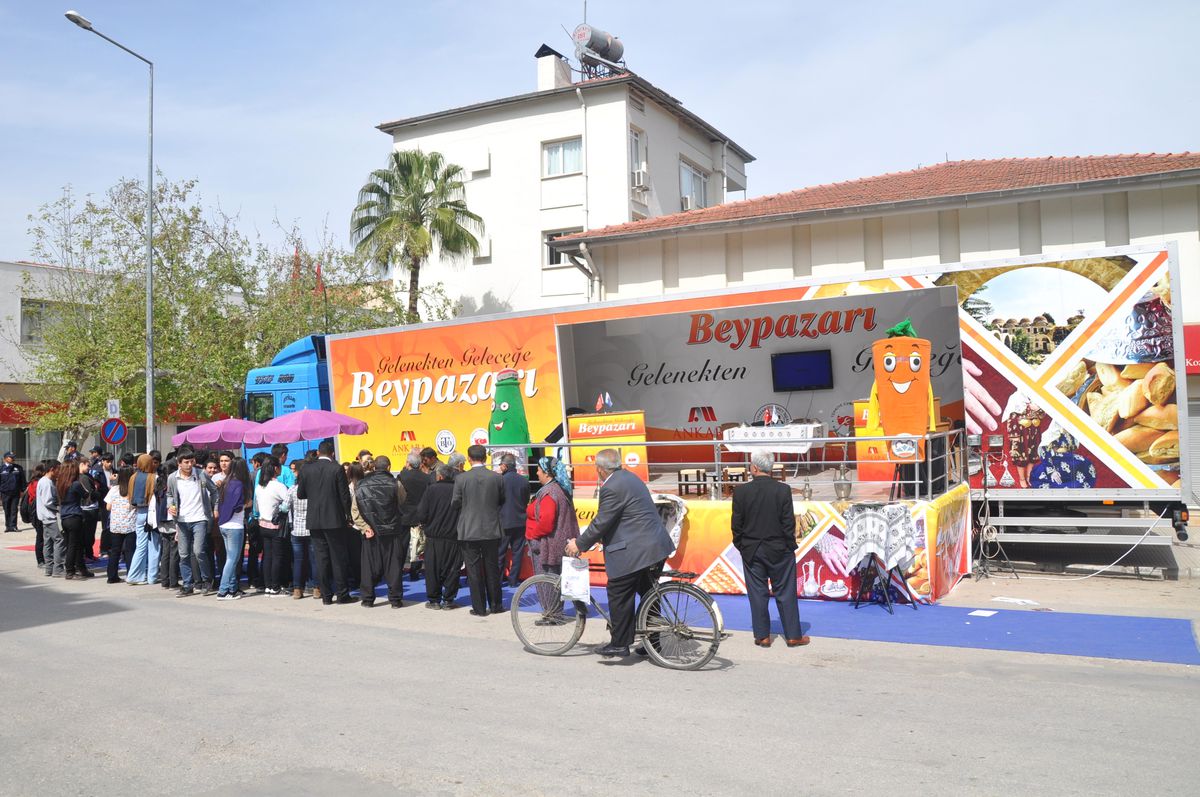 Beypazarı Tanıtım Tırı Kozan\'da