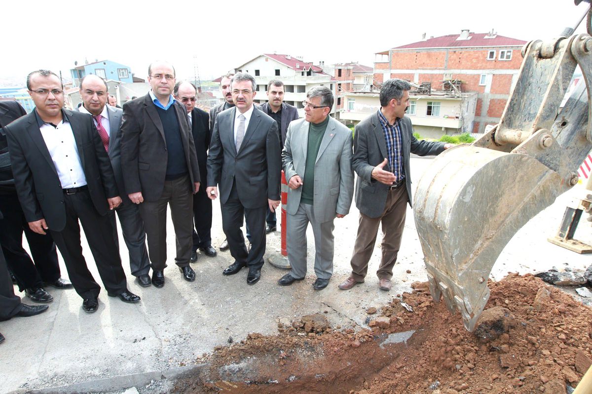 Cumhuriyet Mahallesinde Doğalgaz Sevinci