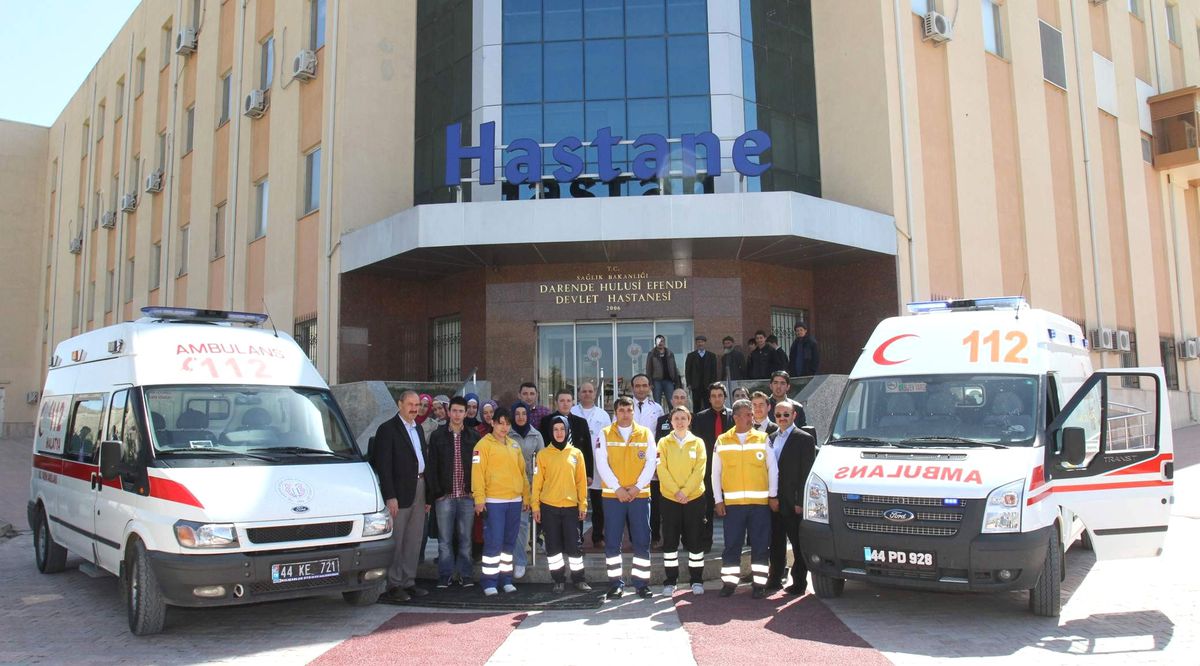 Darende\'ye Yeni Ambulans