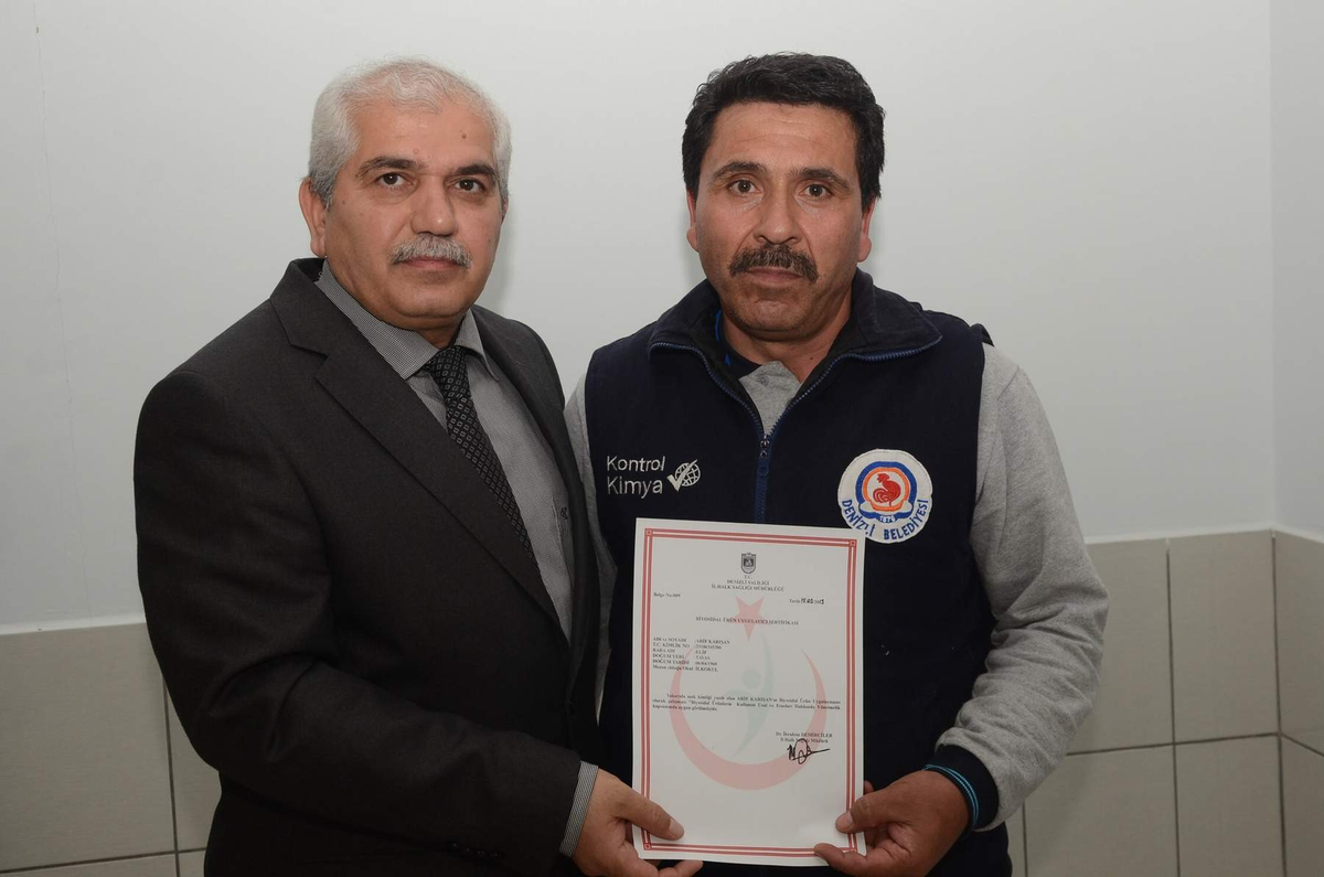 Denizli\'de 63 Kursiyer Sertifikasını Aldı