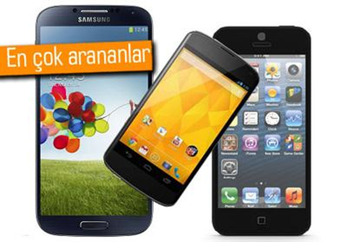Google\'da En Çok Hangi Telefonlar Aranıyor?