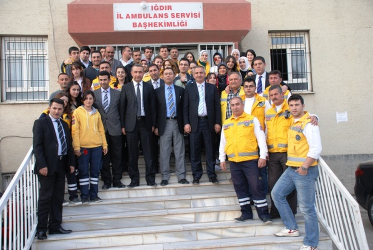 Iğdır\'da Acil Tıp Teknisyenleri Günü Kutlandı