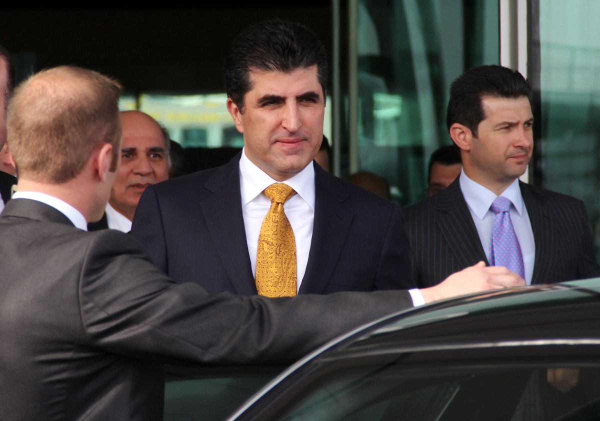 Ikby Başbakanı Barzani, BDP Lideri Demirtaş\'ı Ziyaret Etti