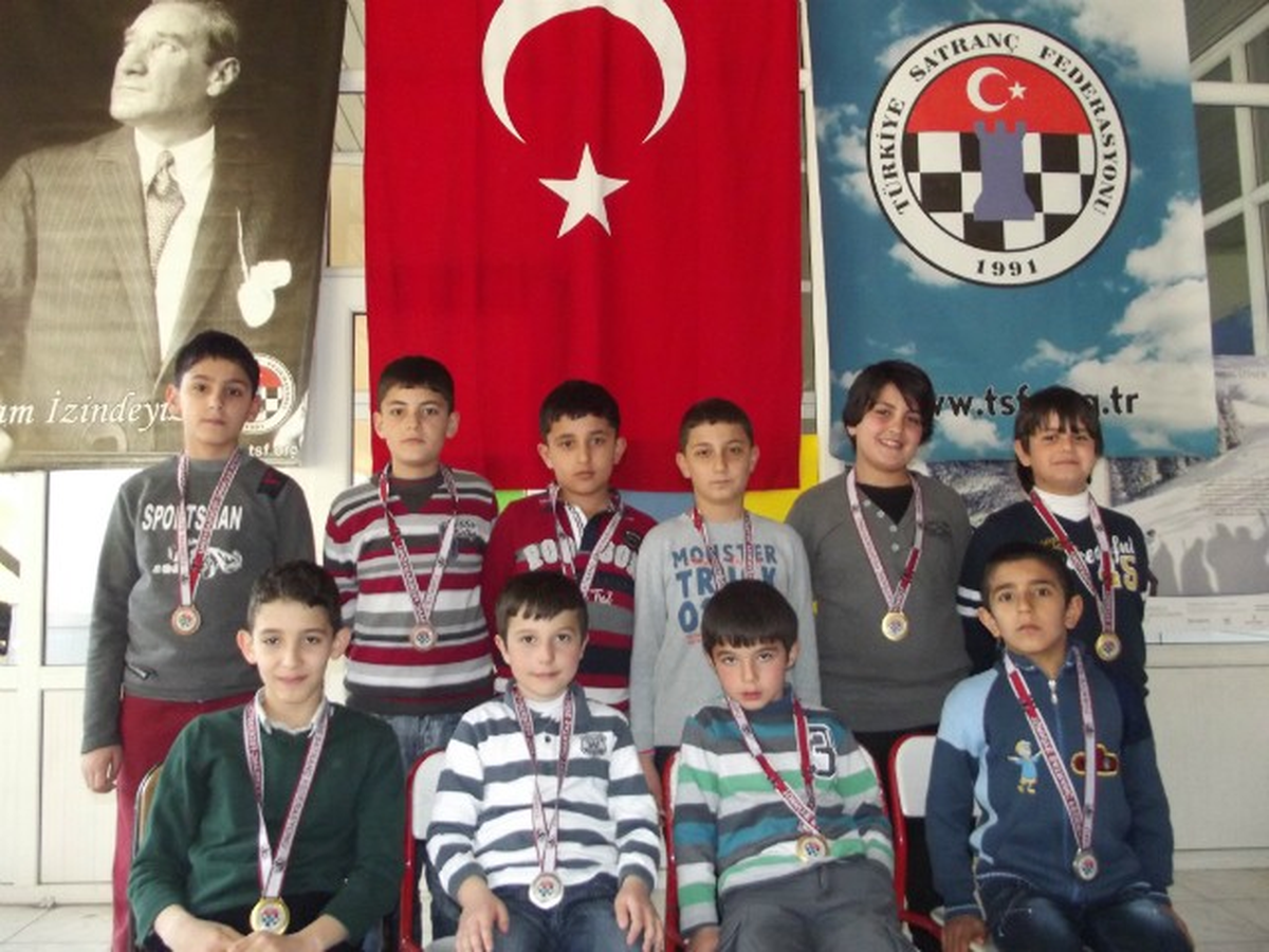 Malatya Çocuk Satranç Ligi Sona Erdi