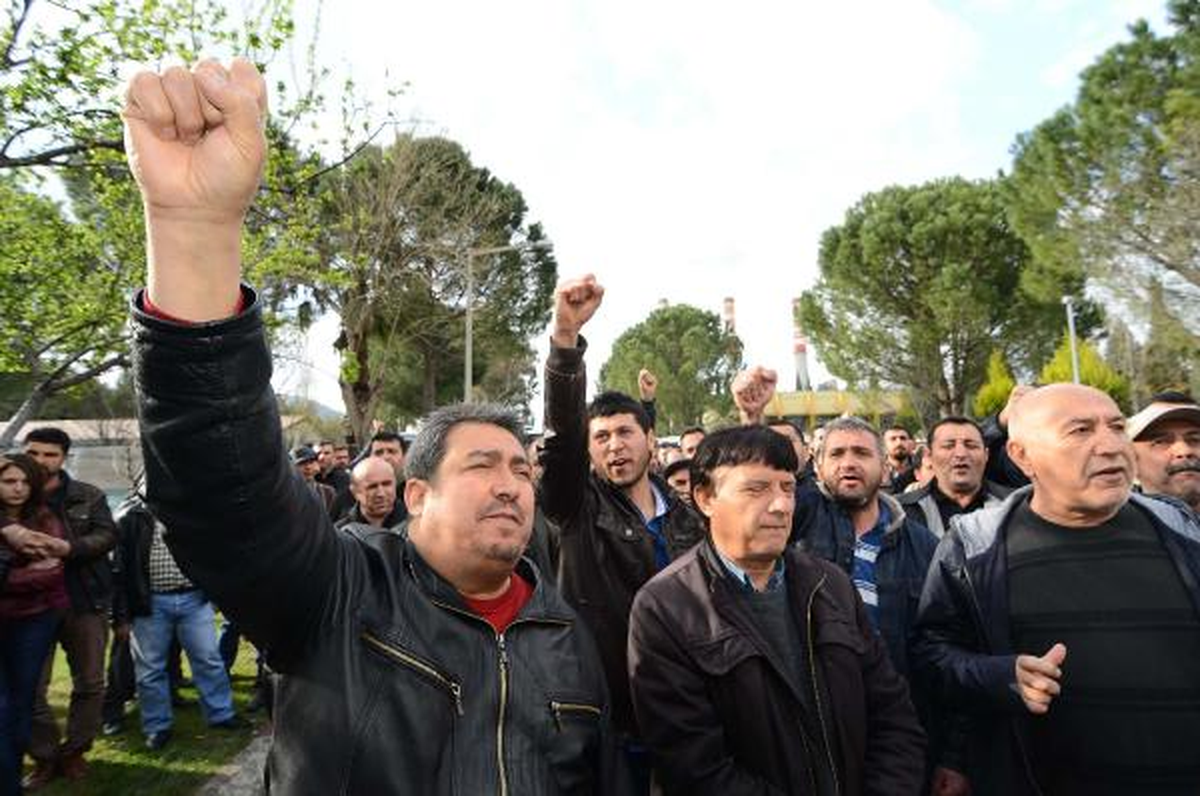 Santral İşçilerinden, 11 Arkadaşları İçin Eylem
