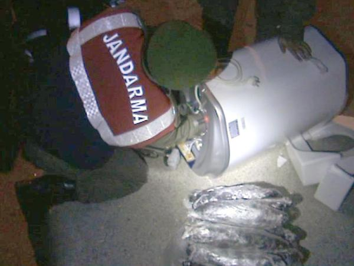 Termosifondan Esrar Çıktı