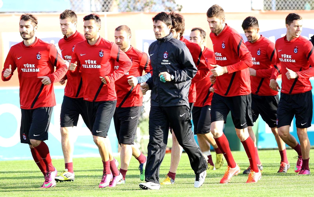Trabzonspor, Maça Hazırlanıyor