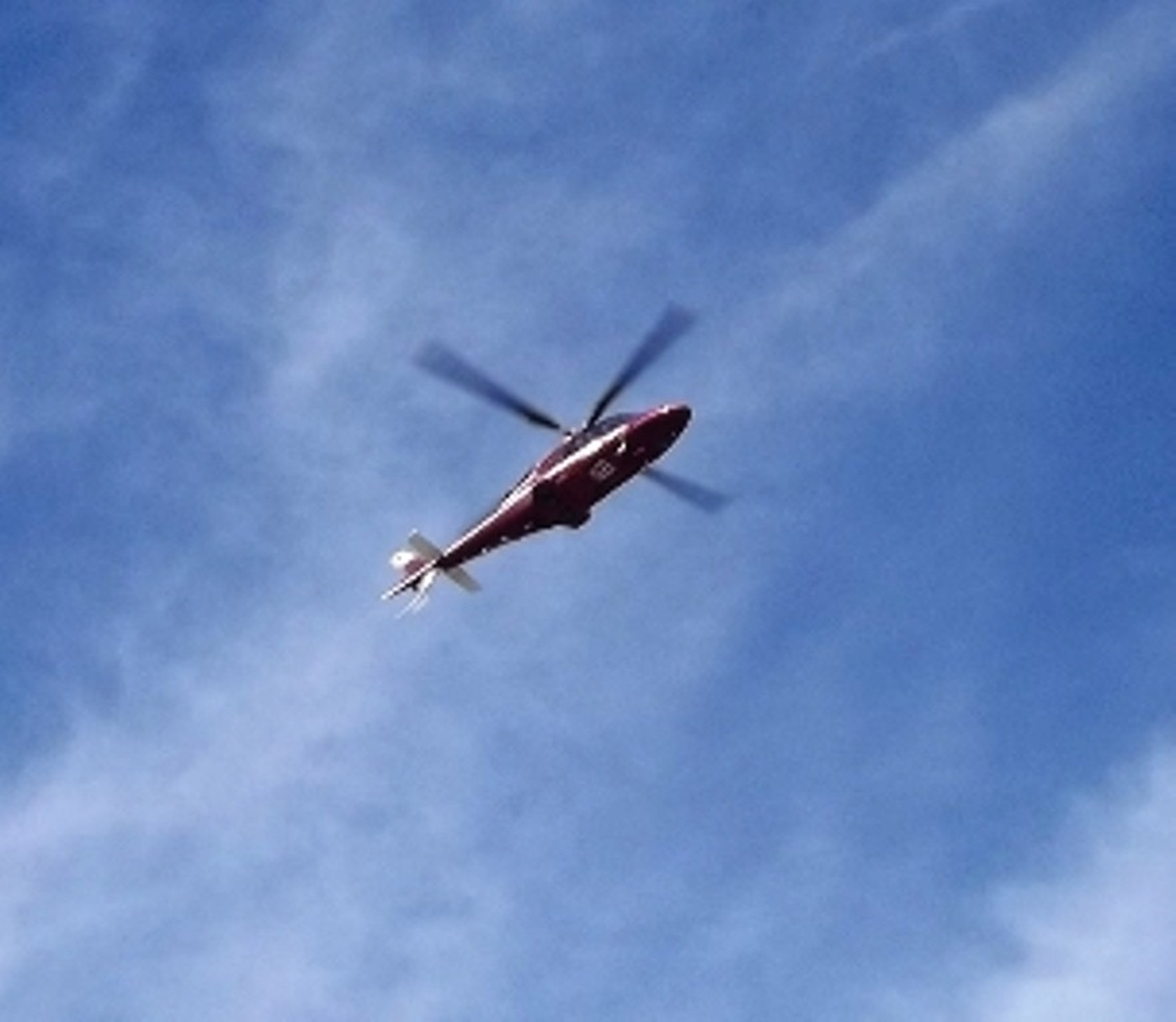 2 Yaşındaki Bebeği Ambulans Helikopter Kurtardı