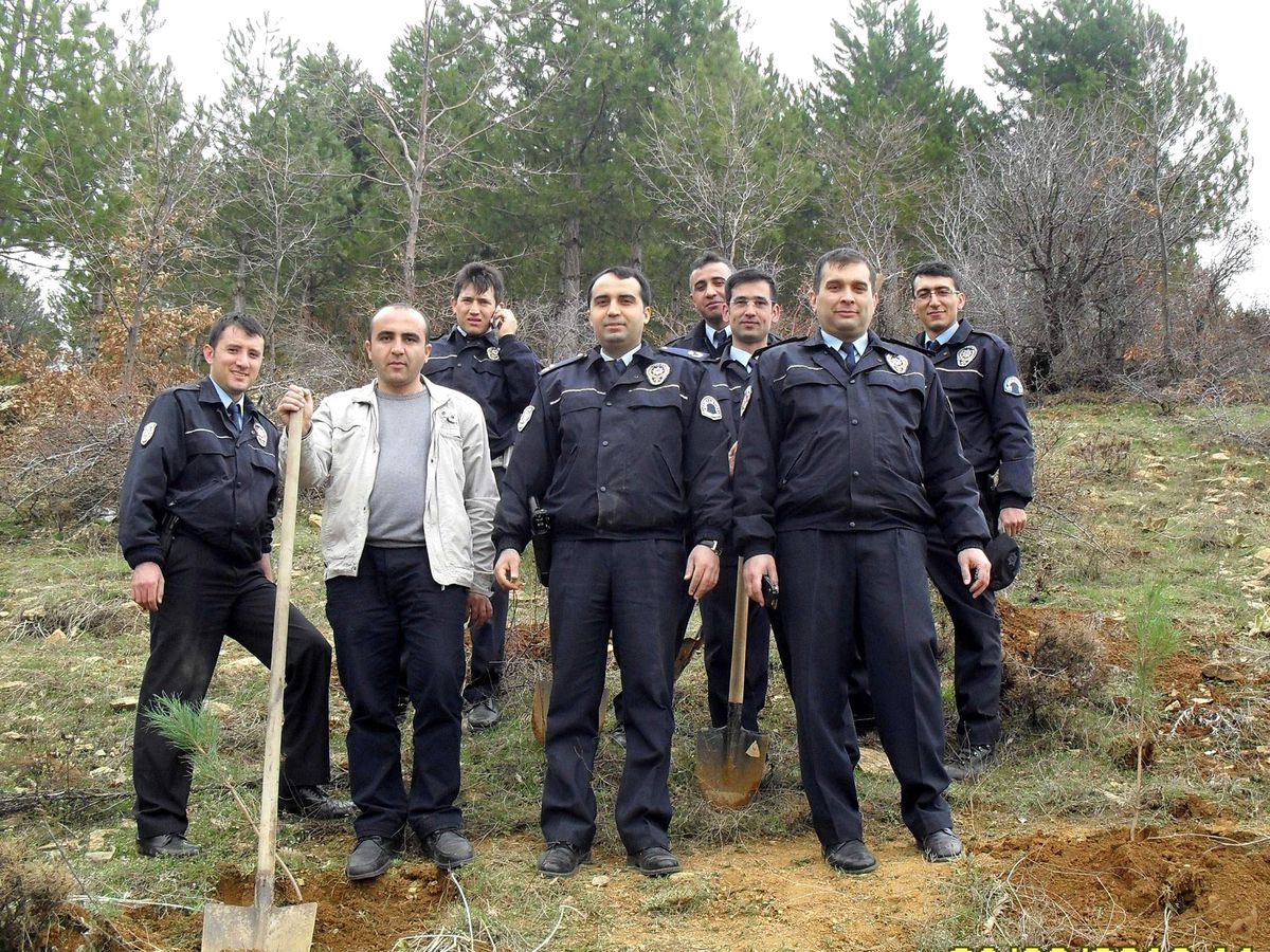 Çelikhan Emniyeti Fidan Dikti