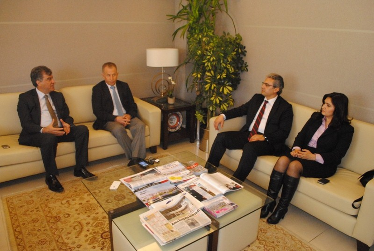 CHP İzmir İl Başkanı Ali Engin\'den Ege-Koop Genel Başkanı Hüseyin Aslan\'a Ziyaret