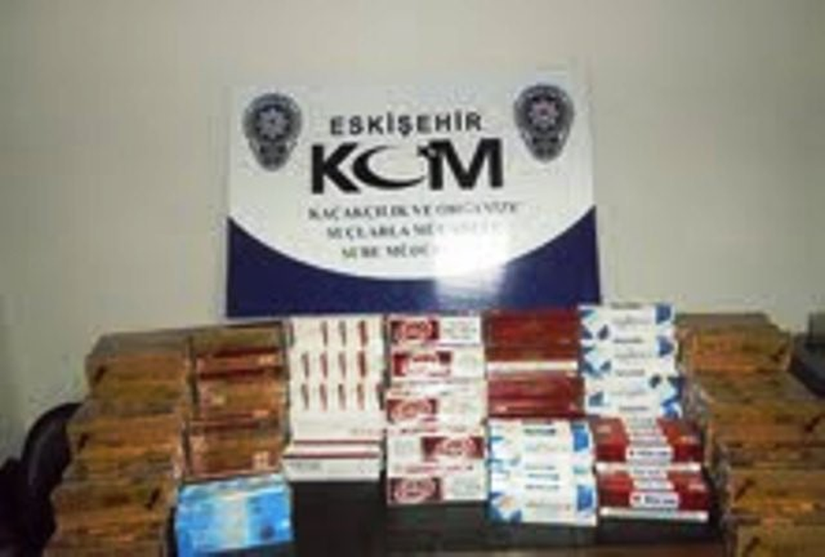 Eskişehir\'de Kaçak Sigara Operasyonu