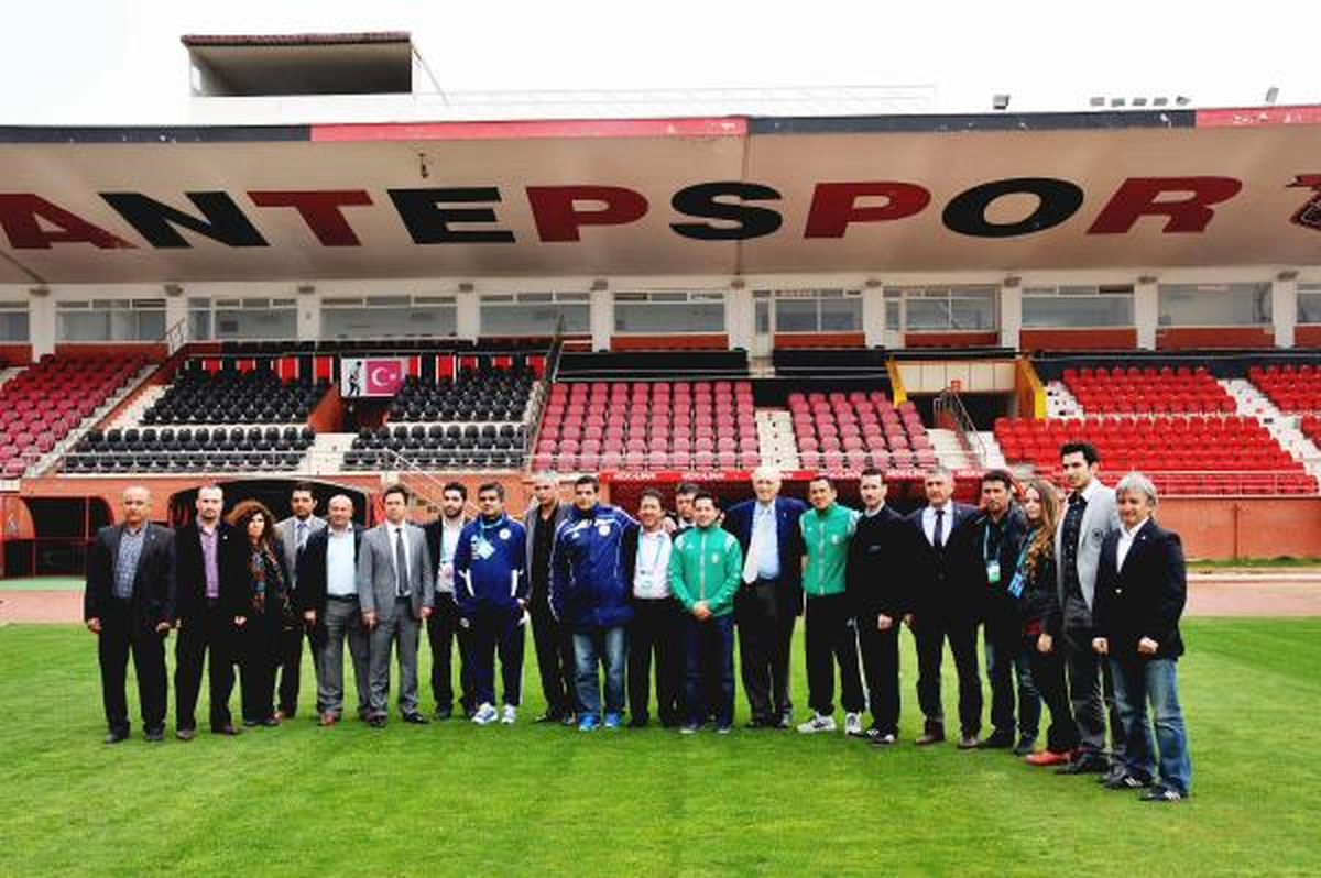 FIFA Heyeti Gaziantep\'te