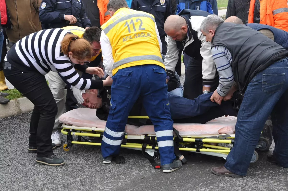 Kırklareli'de Motosiklet Kazası: 1 Yaralı