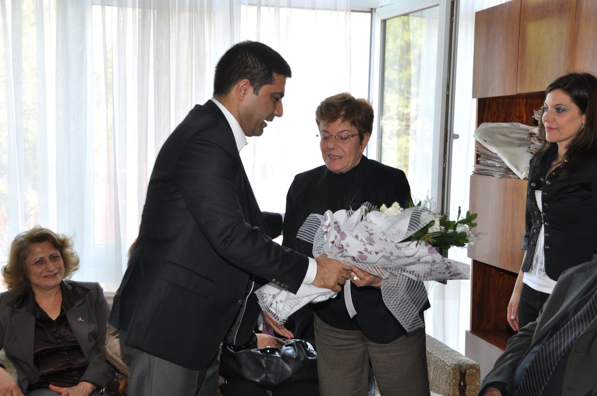 Ömer Günel\'den CHP Eski İl Başkanlarına Ziyaret