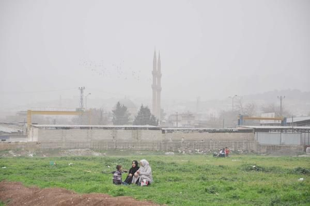 Şanlıurfa\'da Toz Bulutu