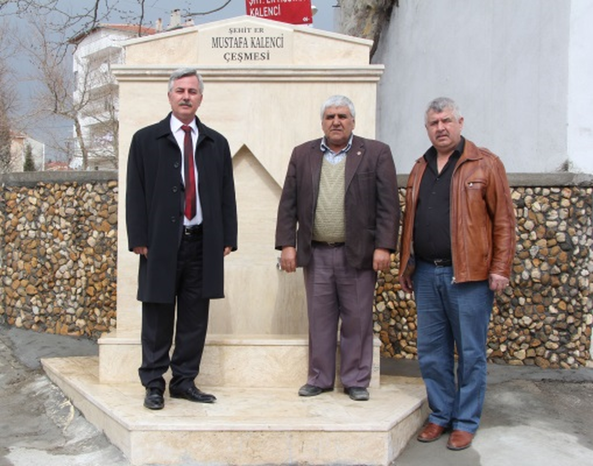 Şehit Er Mustafa Kalenci Çeşmesi Hizmete Sunuldu