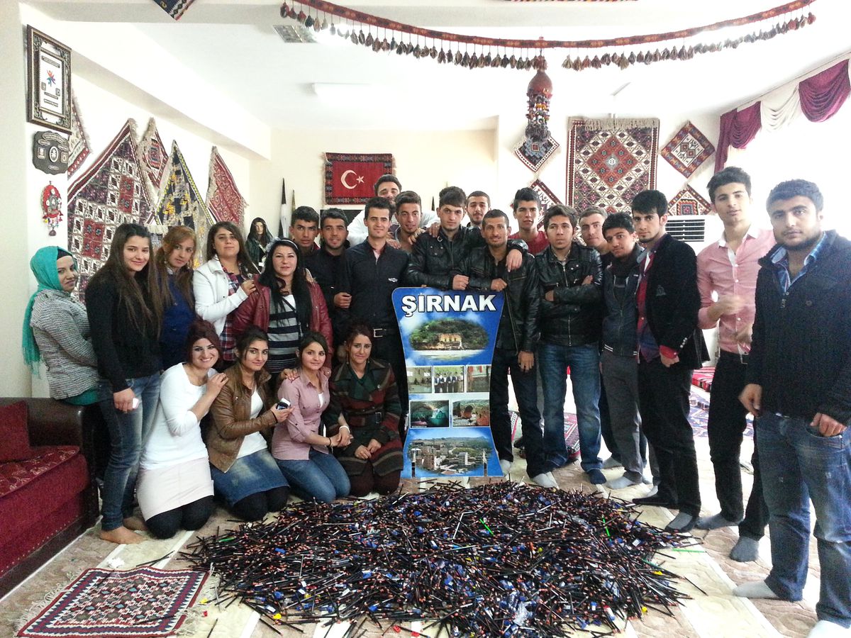 Şırnak\'ta Gençliğin İyilik Ağacı Projesi