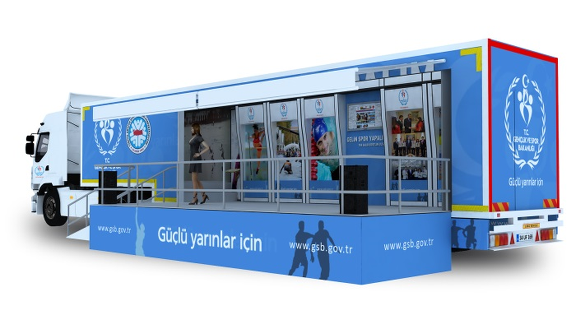 Spor Tırı Mardine Geliyor