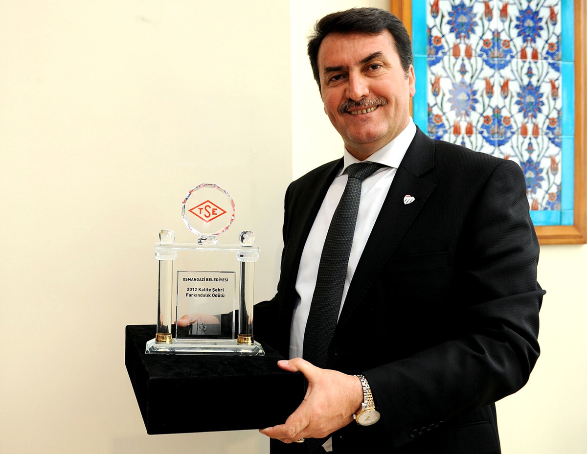 Tse 2012 Kalite Şehri Farkındalık Ödülü Osmangazi\'nin