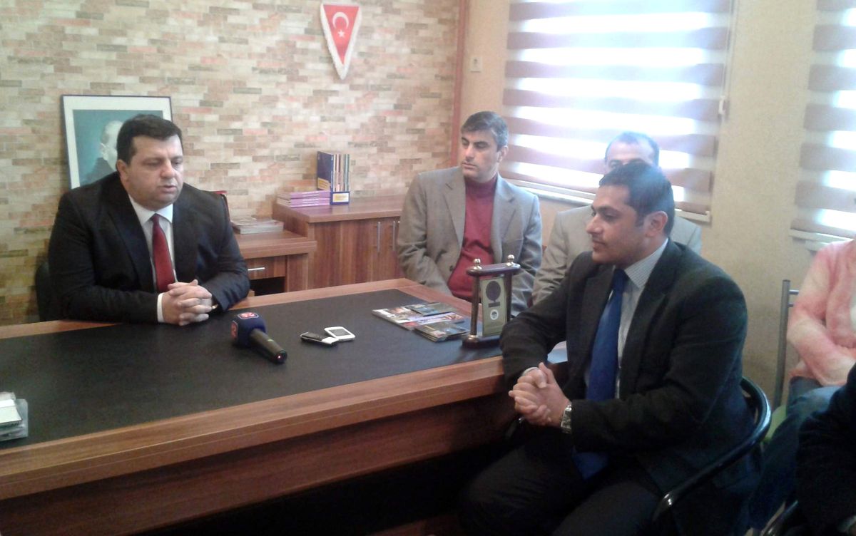 AK Parti\'den Sezgin\'e Ziyaret