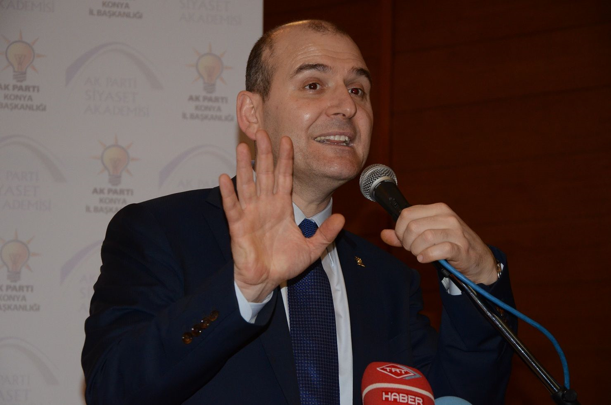 AK Parti Genel Başkan Yardımcısı Soylu."Ak Parti Hattrick Yaptı."