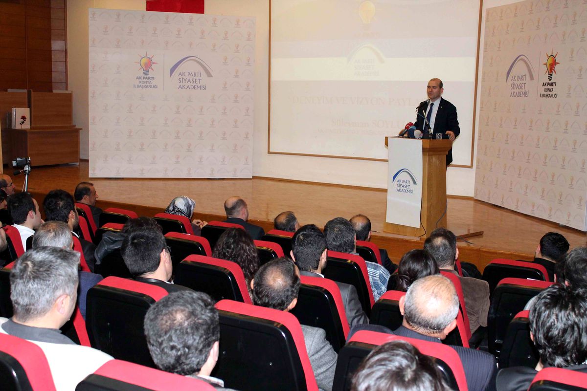 AK Parti Genel Başkan Yardımcısı Soylu Konya\'da