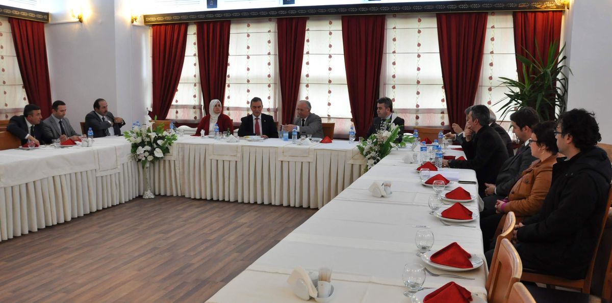 Başkan İça Tapu Kadastro Genel Müdürü ile Bir Araya Geldi