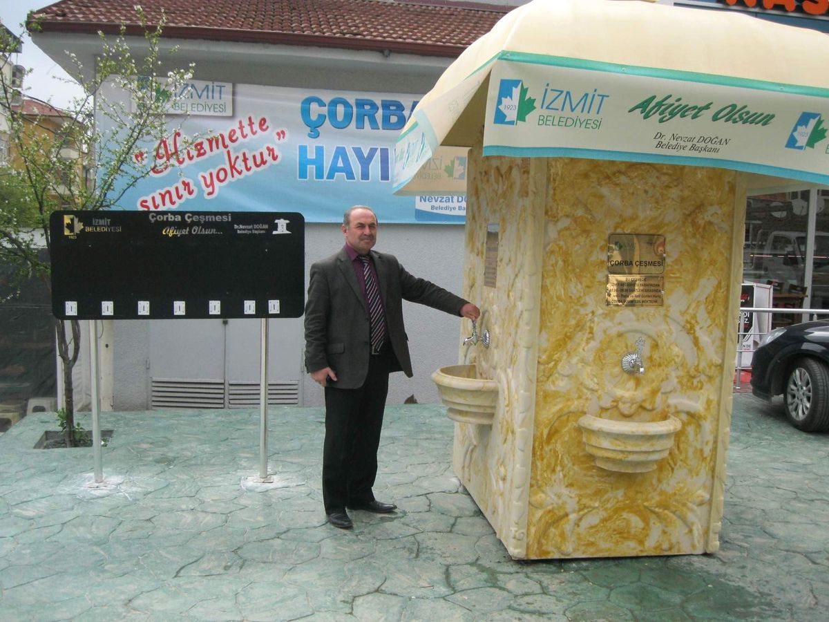 Bir Çorba Çeşmesi de Kuruçeşme\'ye